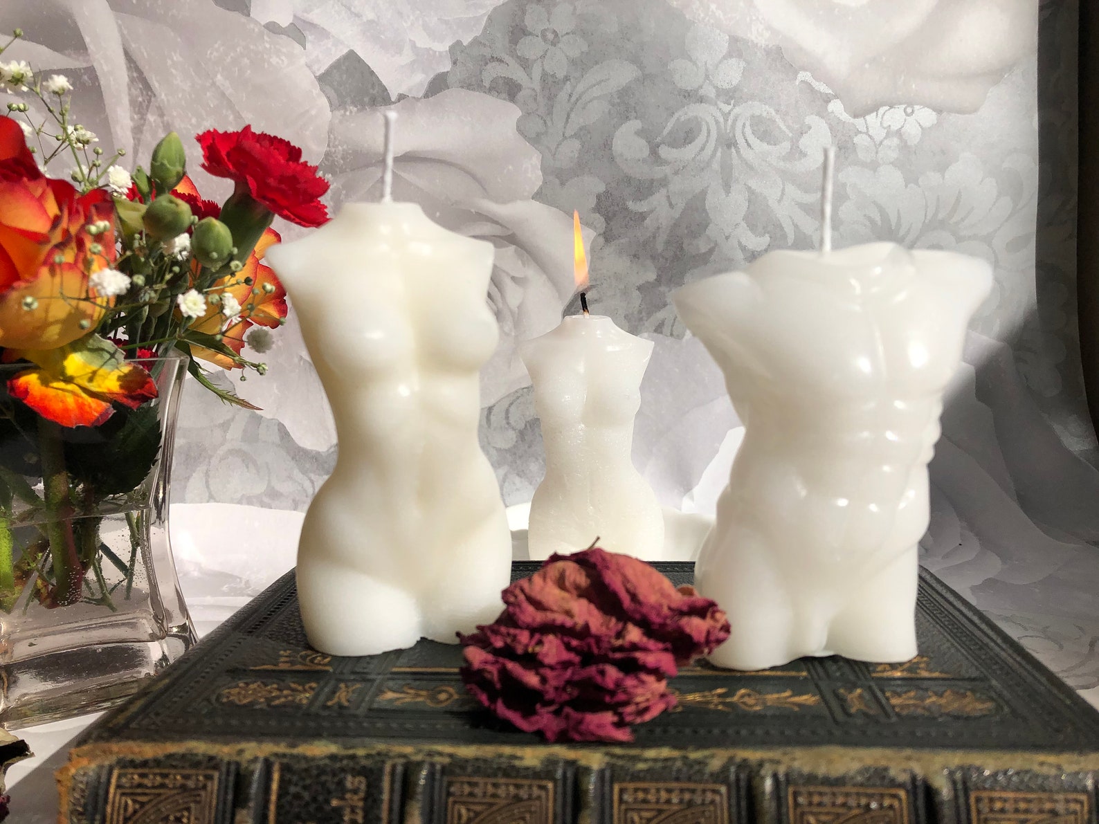 Body Candle Torso Candle Scented Candle Female Torso Etsy