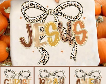 Christian Bundle PNG, Coquette Jesus PNG, Camo Faith Png, Pray Amen PNG, Preppy Christian T-Shirt Design, Trendy Jesus Digital Download