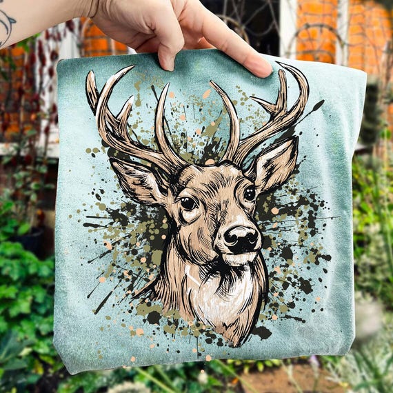 Hunting Season Png, Deer Antler Shirt Design, Camo Bow Png, Fall Country Png, Brushstroke Png, Outdoor Sublimation, Rustic Western Png