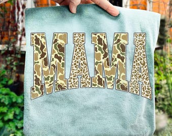 Retro Camo Mama Png, Stara Camo Mama Mama, Kamuflaż Png, Mama Camo Png, Mama Png, Vintage Leopard Mama, Sezon Polowań Sublimacja Png