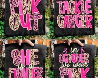 Paquete de lucha contra el cáncer de mama, Ella es una luchadora (Png), En octubre vestimos de rosa, Camiseta contra el cáncer de mama, Cáncer de boxeo (Png), Rosa (Png), Abordar el cáncer (Png)