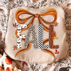 Preppy Fall png, Coquette Fall png, Fall Cottage Core Ditsy Flowers Fall png, Autumn png, Girly Floral Fall png, Lace Fall png, Pumpkin png