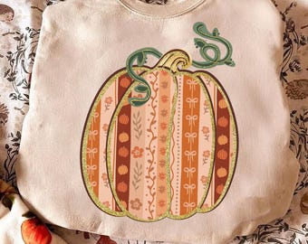 Fall Boho Pumpkin Coquette Png, Preppy Pumpkin Bow Png, Girly Pumpkin Season Png, Pumpkin Spice Png, Tis the Season Png, Coquette Fall