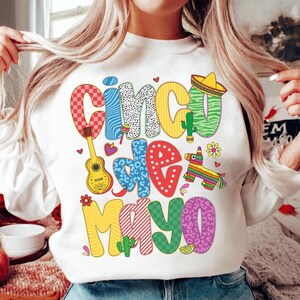 Boho bloemen Cinco De Mayo png, Cinco de Mayo png, Mexicaanse png tequila png Margarita Sublimation Design Fiesta png Cinco de Mayo shirtontwerp
