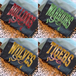 Preppy Mascot Bundle PNG, Wildcats PNG, Preppy School Spirit PNG, Girly Mascot, Trendy Png, Faux Glitter Png, Mascot Preppy, Digital Design