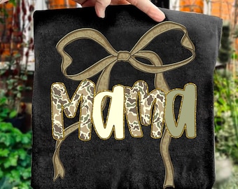 Hunting Mama Camo Bow Png, Design maglietta Hunting Wife, Sublimazione design arco mimetico, Download digitale sublimazione caccia al cervo e anatra