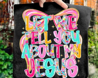 Déjame contarte sobre mi Jesús PNG, PNG religioso, PNG preppy, PNG coqueta, PNG de moda, PNG femenino, PNG de fe, PNG milenial