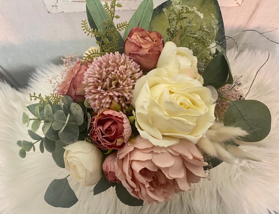 Rosenstrau Kunstblumen wie echt Tischdeko Nr. 651 - Etsy.de