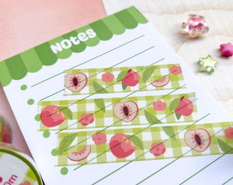 Peach Picnic Washi Tape