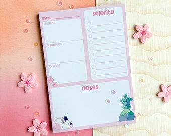 Sakura Bunny A5 Planner Kladblok