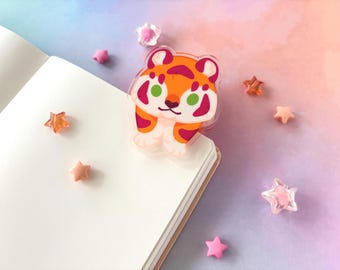 Grabby Tiger Snack & Binder Clip
