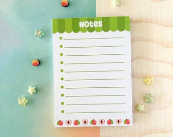 Peaches A6 Notepad