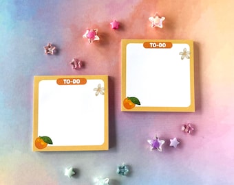 Orange To-Do Sticky Notes