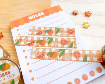 Orange Picnic Washi Tape