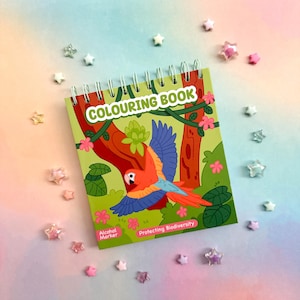 Livre de coloriage « Protéger la biodiversité » 18 illustrations