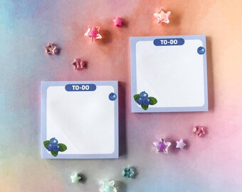 Blueberry To-Do Sticky Notes