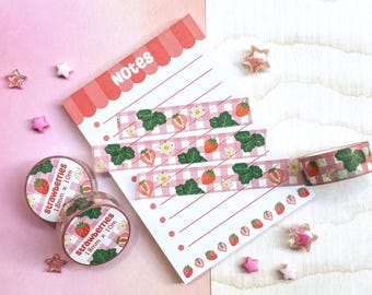 Strawberry Picnic Washi Tape