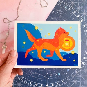Giclée-print voor honden van Canis Major