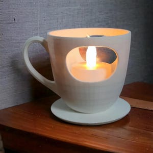 Tealight Cup Candle Holder – Minimalist LED Candle Accent