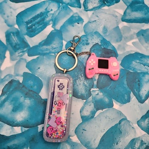 Videogame Cute Controller Shaker Keychains - Etsy