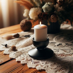 Sleek Elevated Candle Holder – Modern & Minimalist Design
