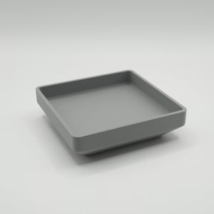 Bandeja cuadrada minimalista: elegante y funcional