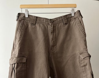 Y2K Brown Cargo Shorts | Vintage Neutral Jorts