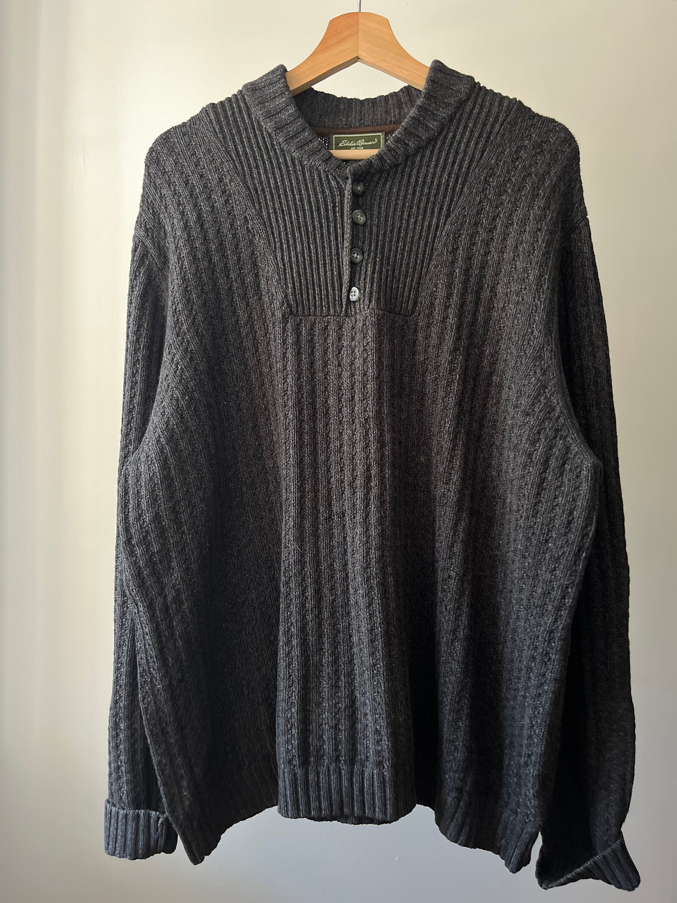 Oversized Henley Etsy UK