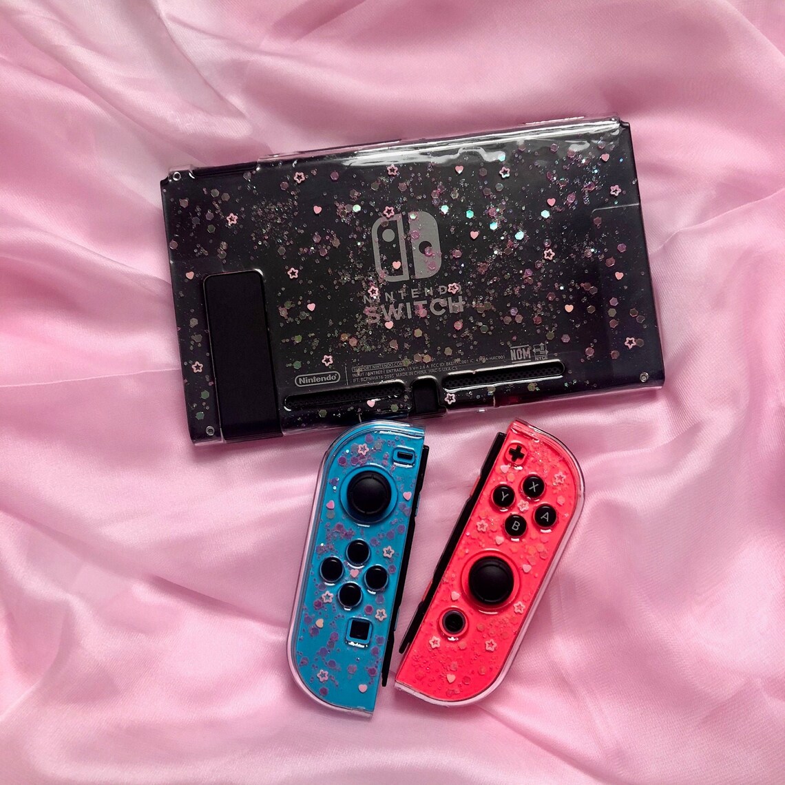 Custom Glitter Nintendo Switch Case Made to Order Etsy