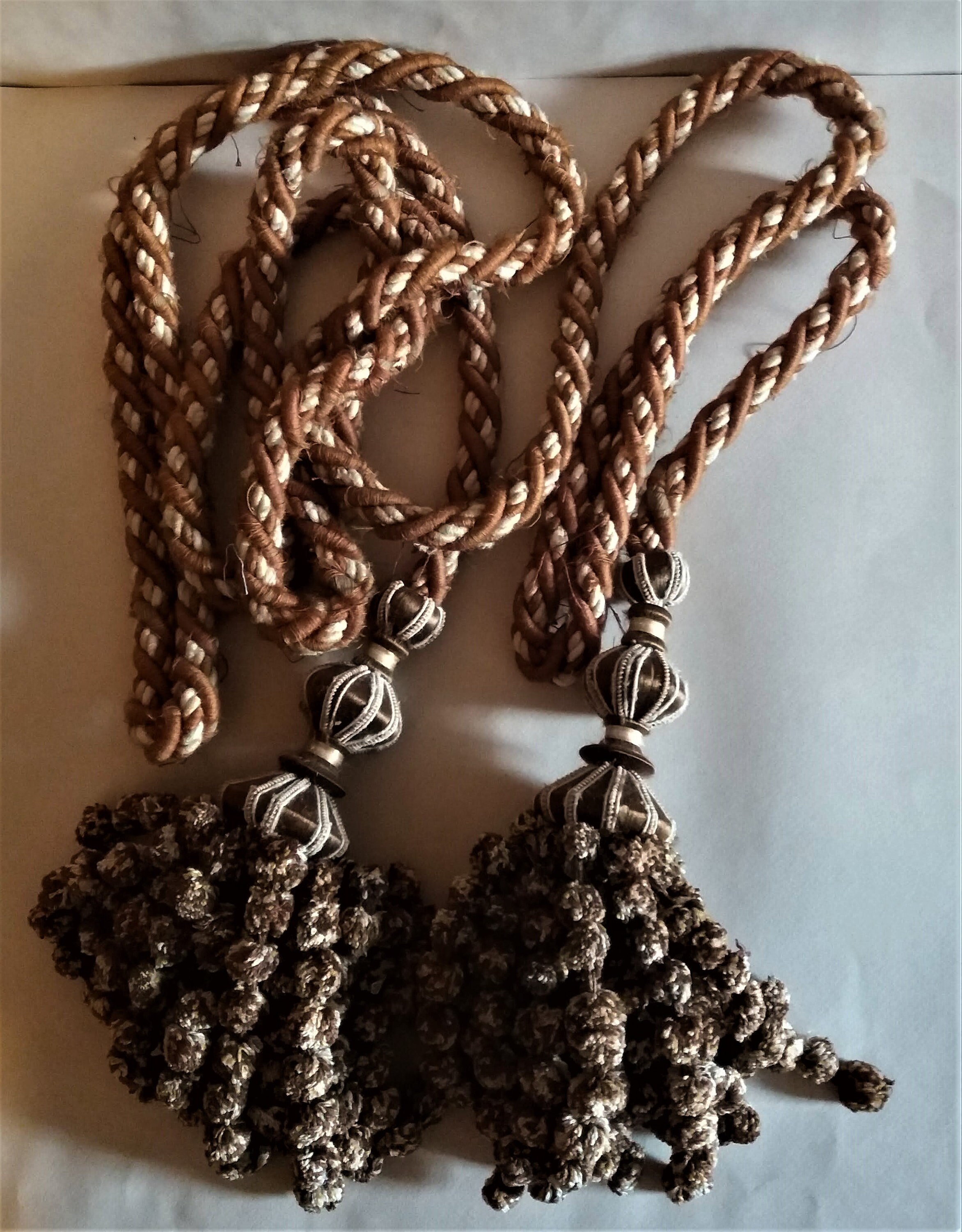 Garniture Antique Français de Tieback Rideau