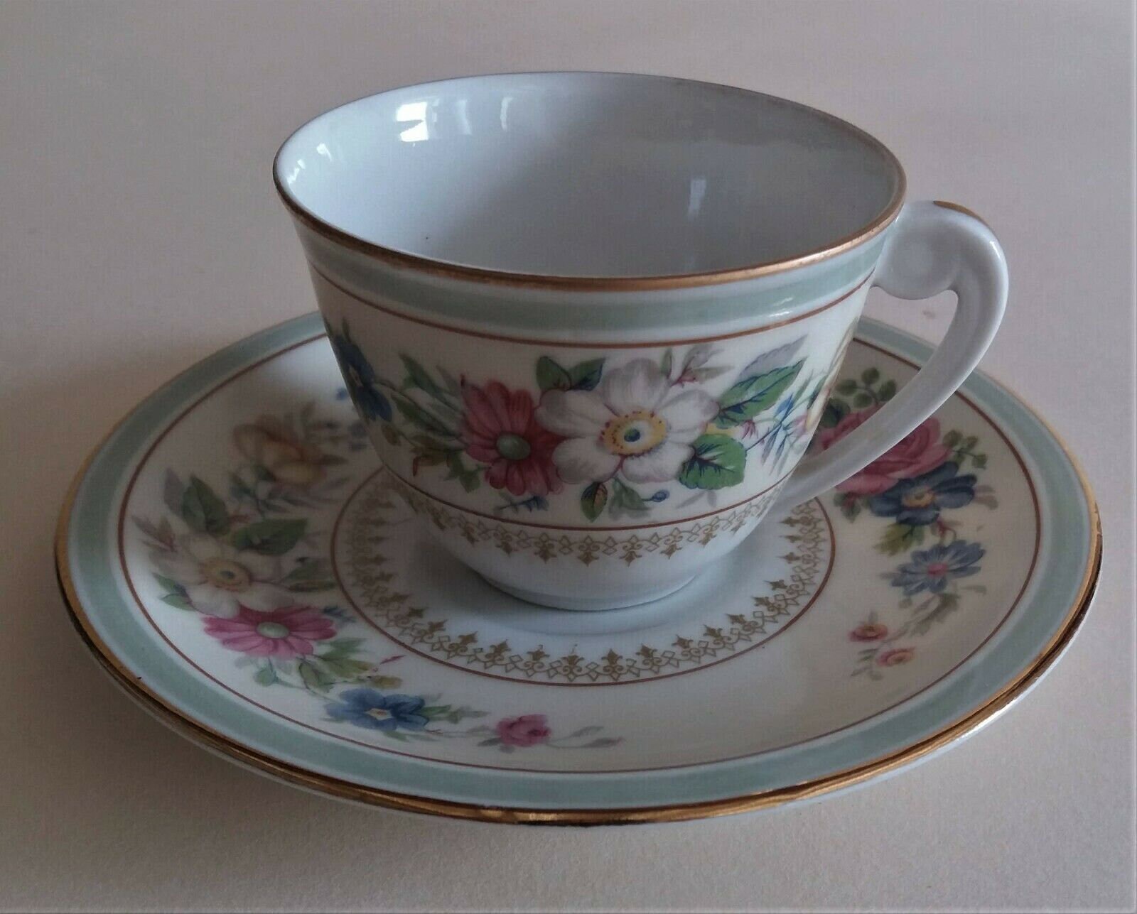 Tasse à Café Porcelaine de Limoges Charles Ahrenfeldt 1900