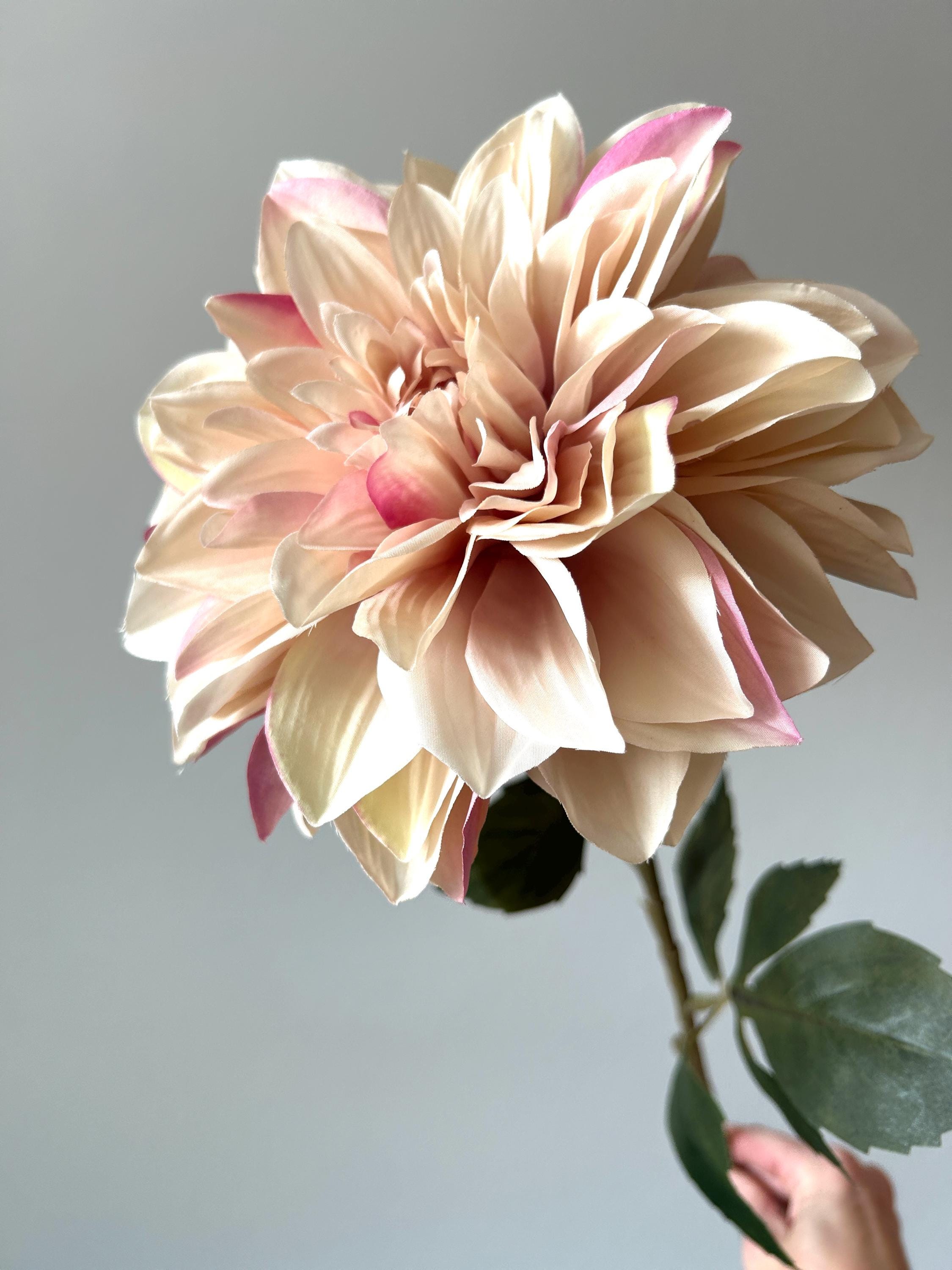 Faux Dinnerplate Dahlia Stem