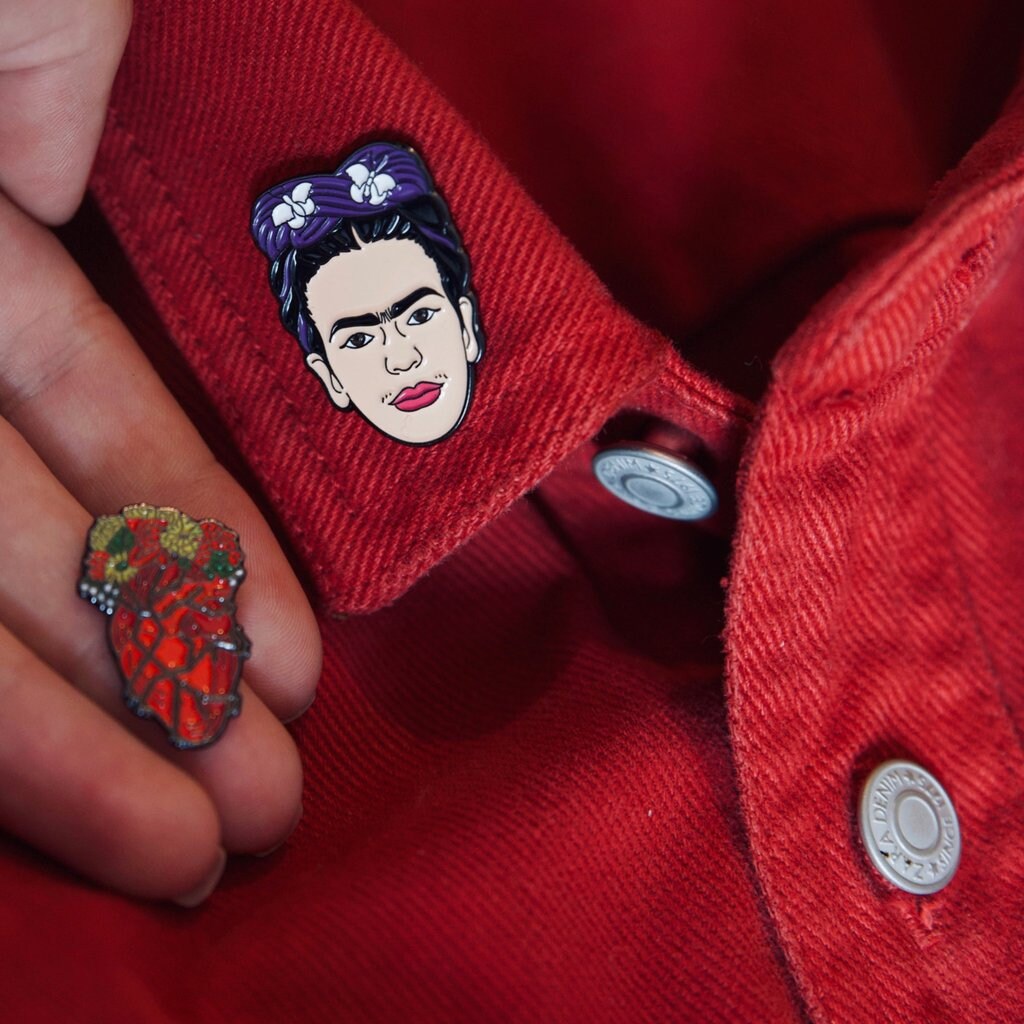 Pin Set KAHLO & HEART PAIN | Etsy