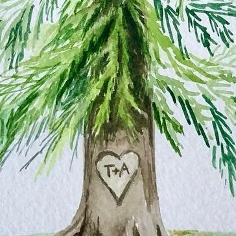 Pennsylvania State Tree/eastern Hemlock /custom Gift/ Fine Art Print ...