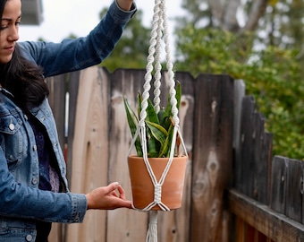 Classic Macrame Plant Hanger