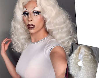 Studio 54 Disco Soft Fluffy Styled Lace Front Wig