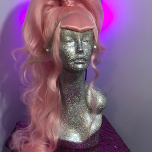 Pink Pearl Mermaid High Ponytail