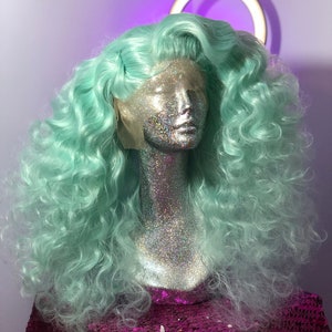 Mint Green Studio 54 Fluffy Curl Unit