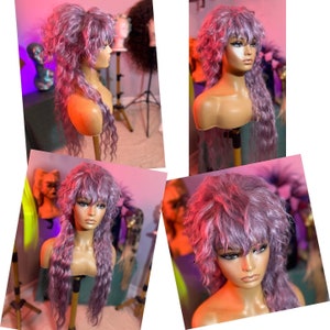 Lilac Mullet  30-40 inches
