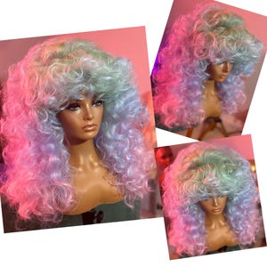 Pastela 80s Classic Bouncy Teased Curls