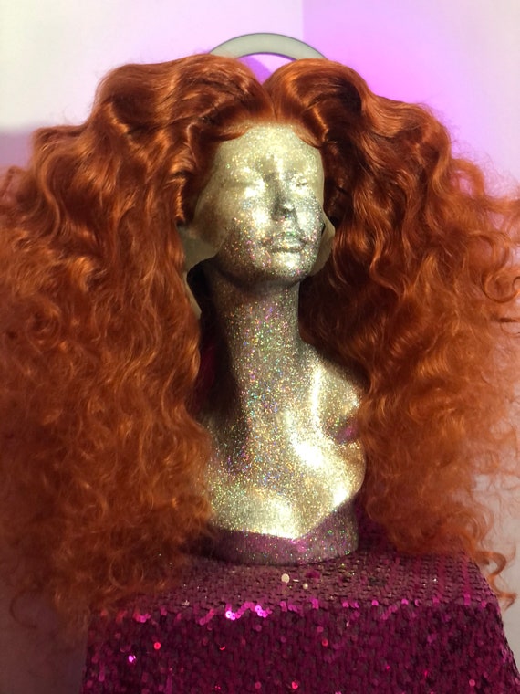 Frizzy 2024 hair wig
