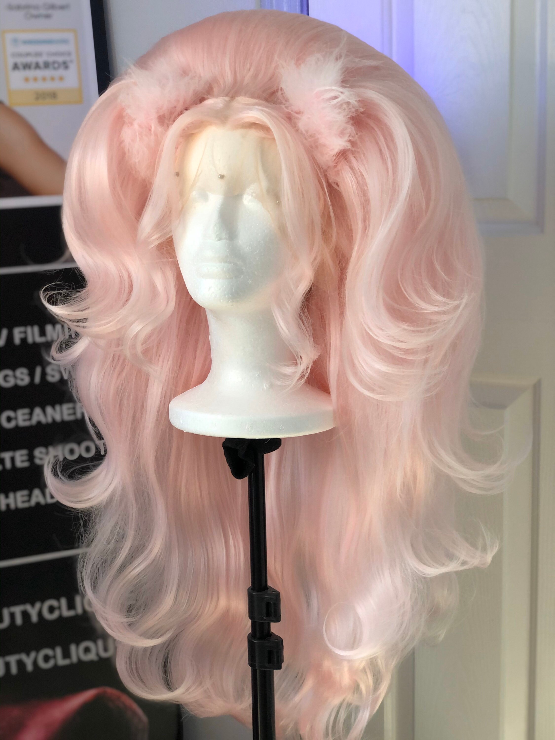 Cotton Candy Wig - Etsy