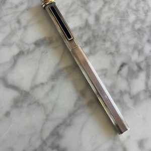 Vintage Cartier Paris Vendome Trinity Oval  Ballpoint Pen