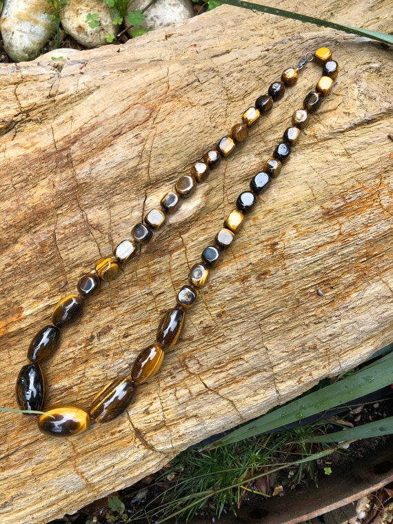 Stunning Tigers Eye Stone Necklace