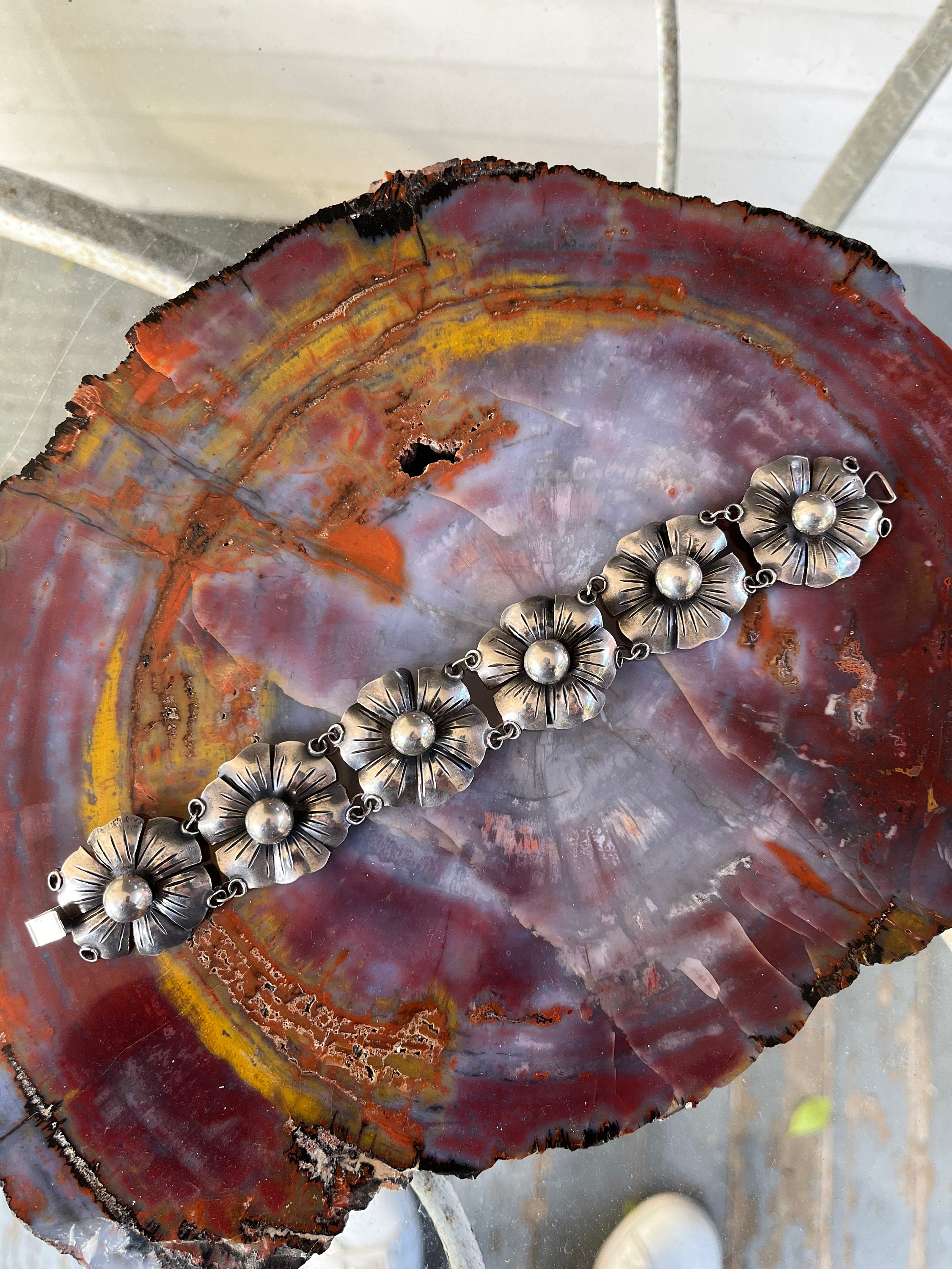 Vintage 1940 Mexican Silver Jewelry - Etsy Vintage 1940 Mexican Silver Jewelry - Etsy