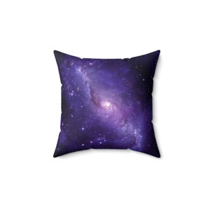 Galaxy in Space Pillow - Front & Back Design 14x14