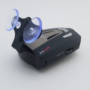 New COBRA Radar Detector Mount with 4 Clear Suction Cups Fits All Cobra (C2B2)