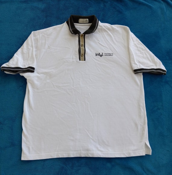 Intel top polo shirts
