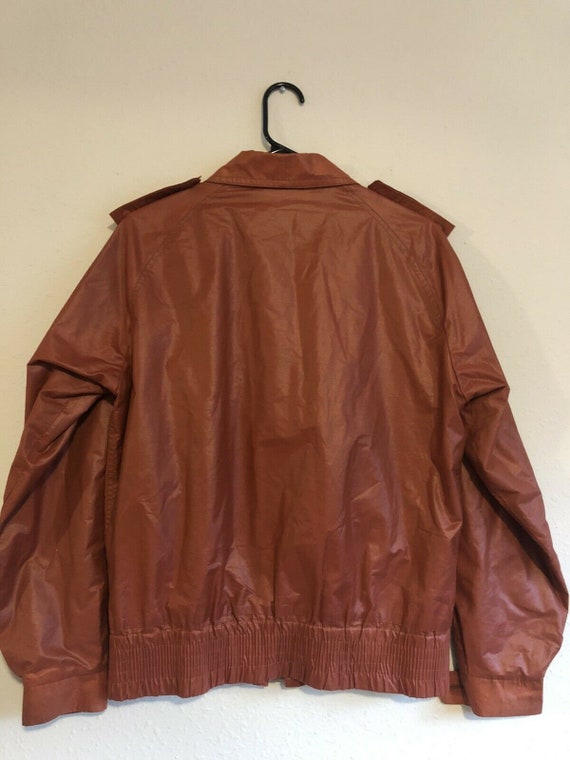 Vintage 70s 80s Zero King Faux Leather Jacket, Brown … Gem