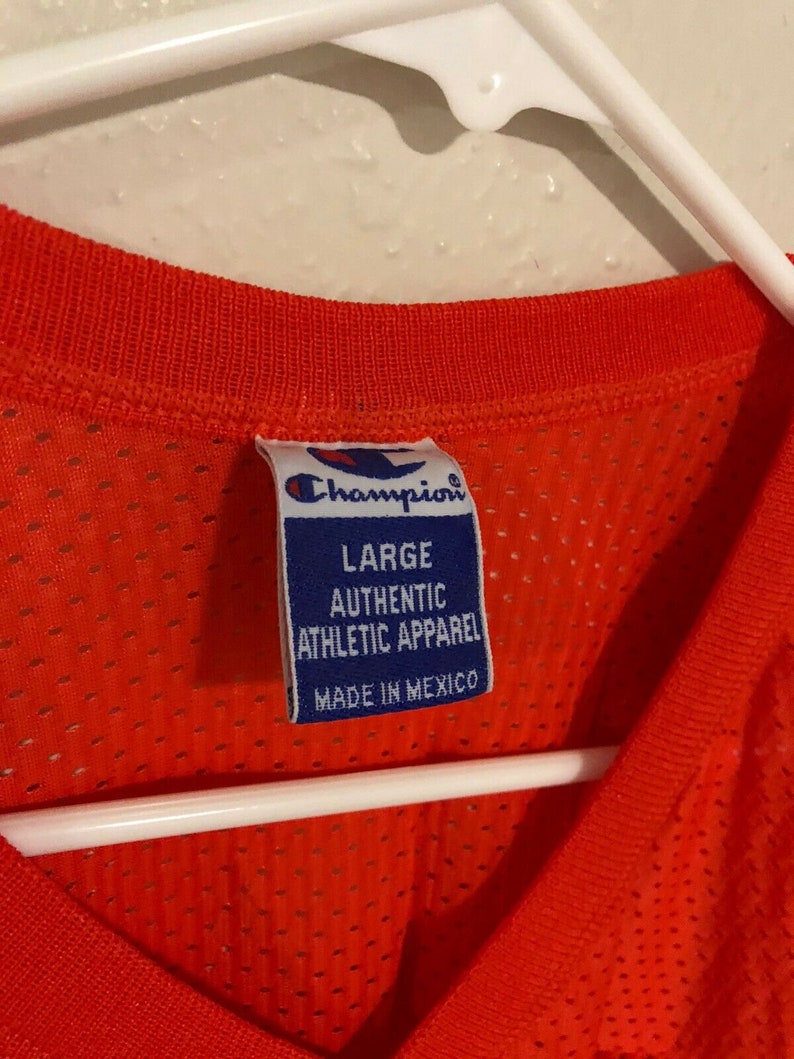 Champion Tag Large Orange Vintage 1990s Oregon State Football Practice Jersey
